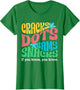 Retro Mahjong Cracks Dots Bams Snacks, Women Groovy Floral