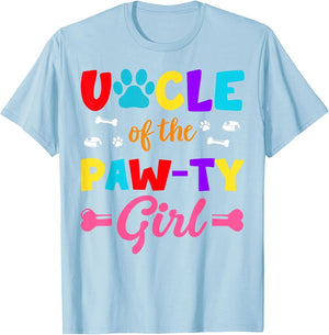 Uncle of The Paw-ty Girl Dog Family Matching Party