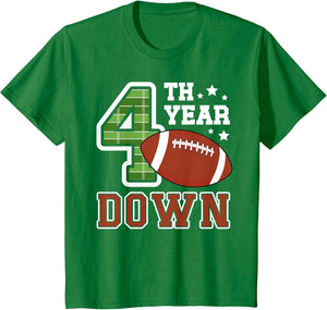 Kids 4th Football Birthday Party 4 Year Old Football Player