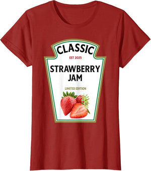Classic Strawberry Jam Halloween Costume DIY Group Costume