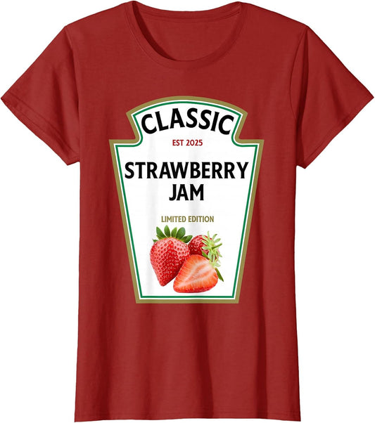 Classic Strawberry Jam Halloween Costume DIY Group Costume