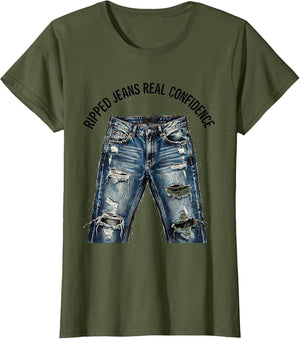 Ripped Jeans Real Confidence Denim Women Design