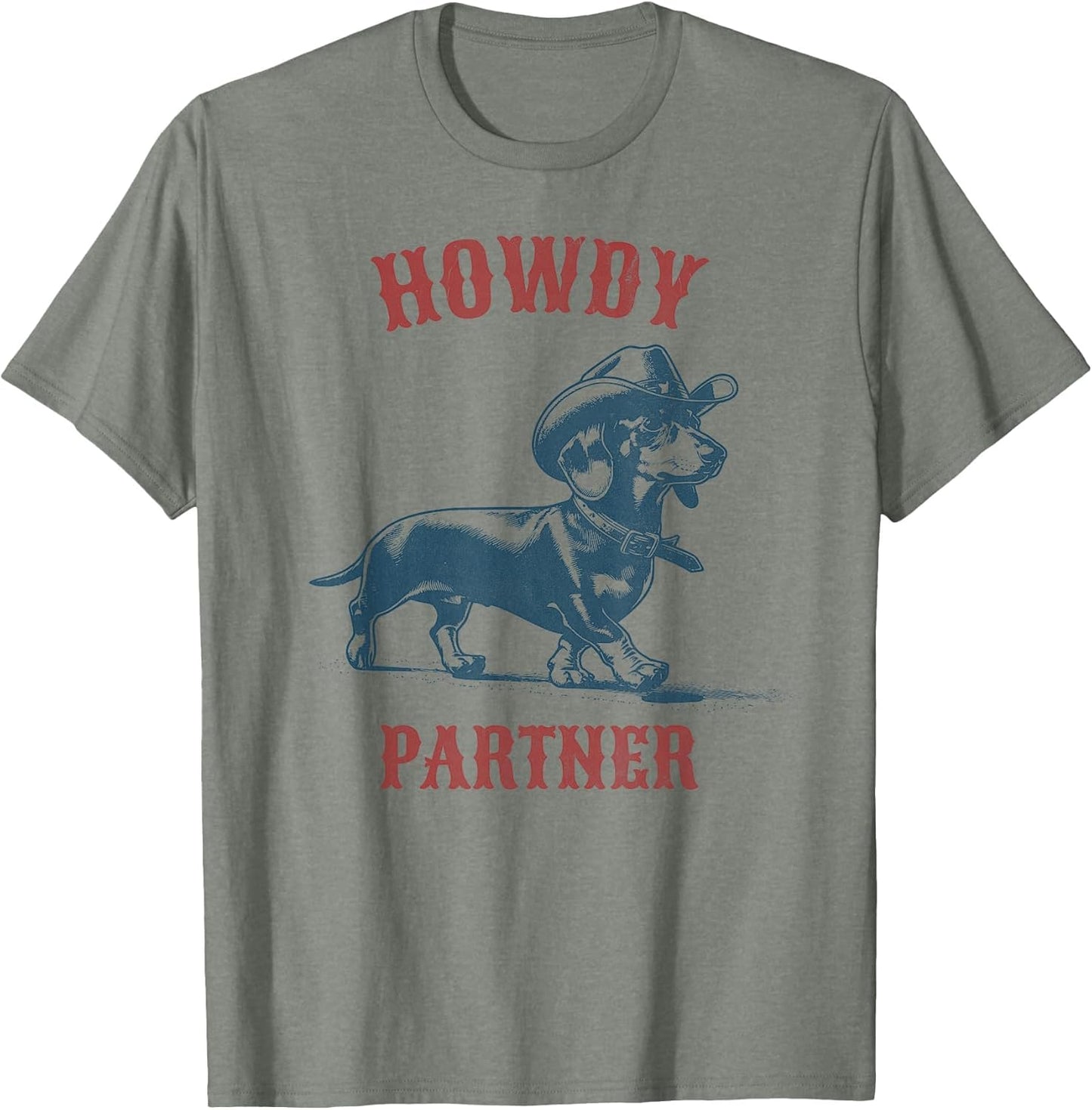 Howdy Partner - Ready for Rodeo - Cowboy Weenie Dachshund