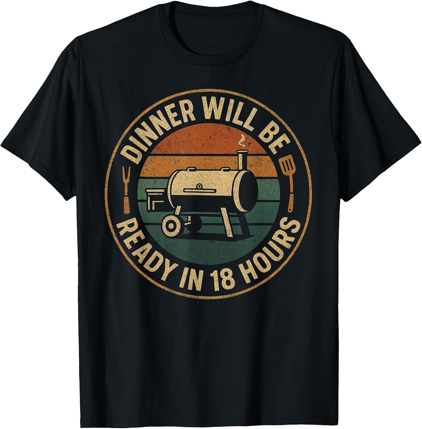 BBQ Dad Funny Smoking Meat Smoker Barbecue Dad
