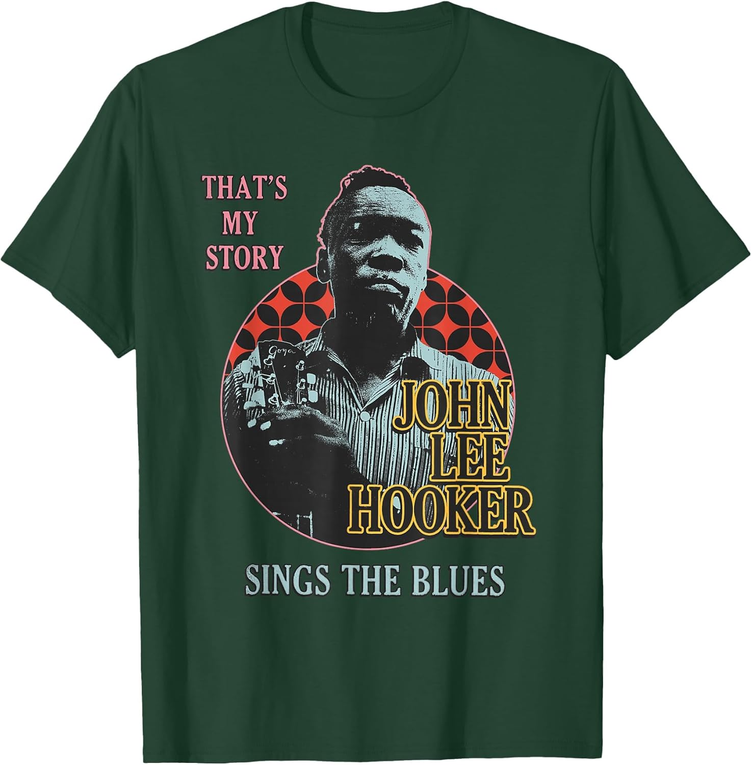 Official John Lee Hooker Jazz Icon Merch - Sings The Blues