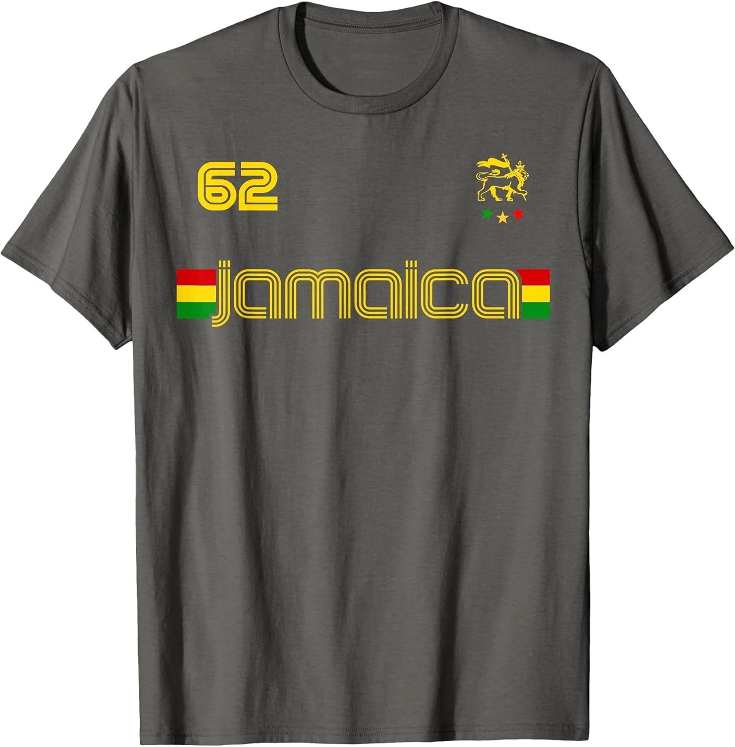 Jamaica 1962 Jersey Judah Lion Shirt Rasta Jamaican Flag