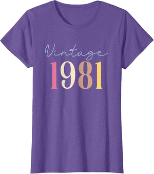 45 Years Old Vintage 1981 45th Birthday