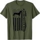 Dachshund Dad Vintage American Flag