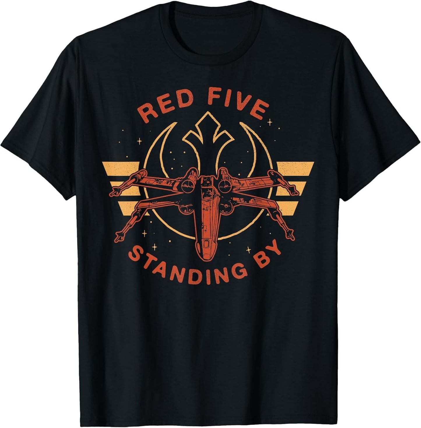 Star Wars Red Five Standing By X-Wing Rebels Graphic