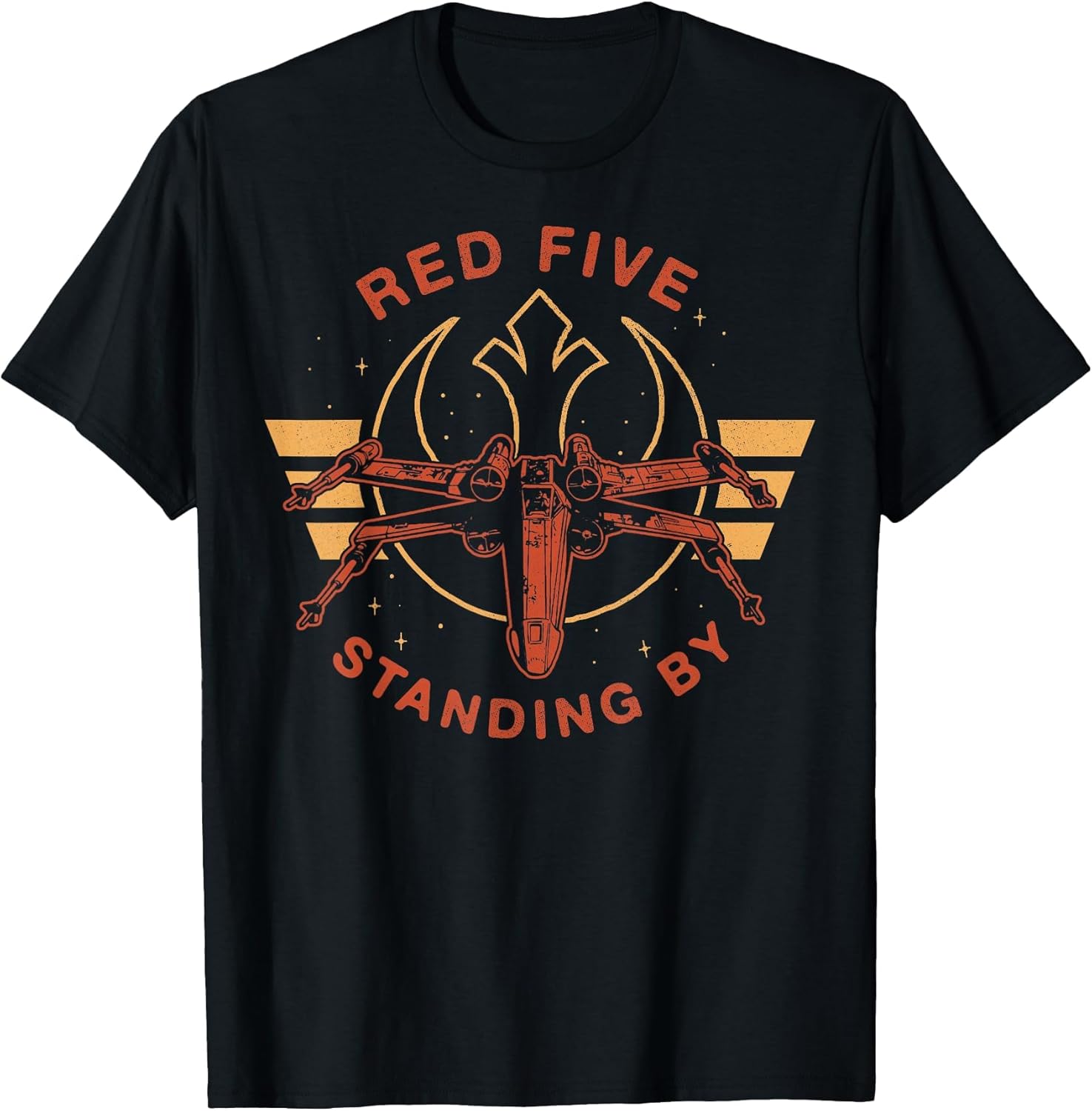 Star Wars Red Five Standing By X-Wing Rebels Graphic