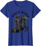 Saddle Up Buttercup Black Cowgirl Design