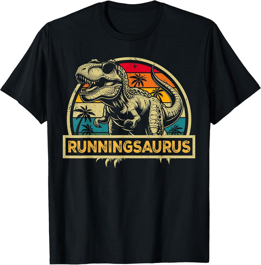 Runningsaurus T Rex Dinosaur Running Saurus Family Matching