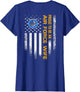 Vintage USA Flag Proud to Be an US Air Force Veteran Wife
