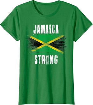Jamaica Strong Distressed Flag - Jamaican Pride