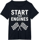 Start Your Engines Shirt Checkered Flag Men Women Racing Day