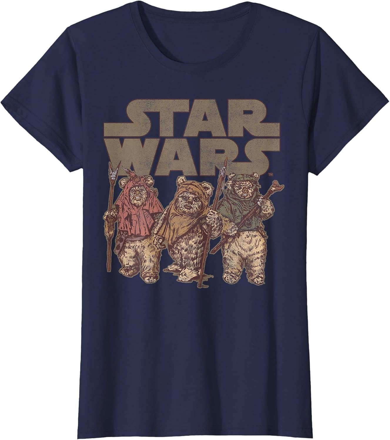 Star Wars Ewok Group Shot Logo