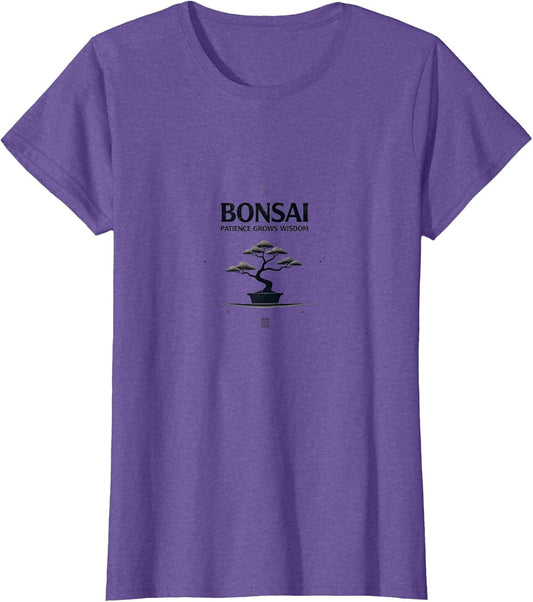 Bonsai Patience Grows Wisdom Japanese Design