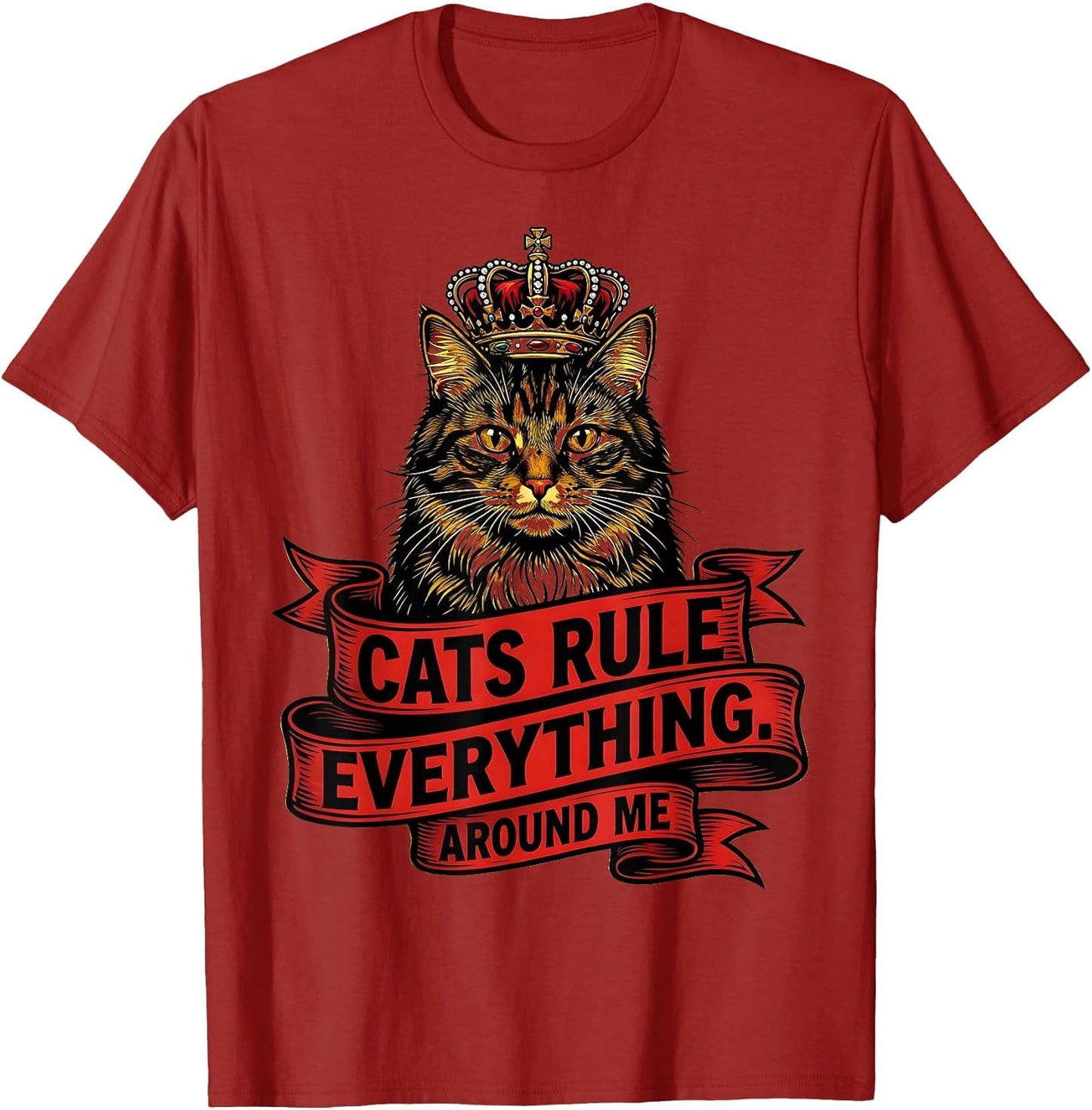 Cats Rule Everything Around Me Feline Design