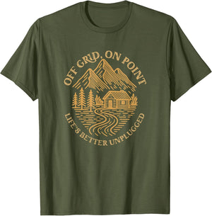 Off Grid Cabin Vibes Life’s Better Unplugged Outdoors