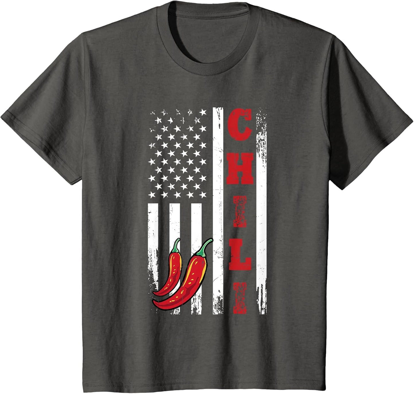 America Chili USA Flag Spicy Red Pepper 4th of July