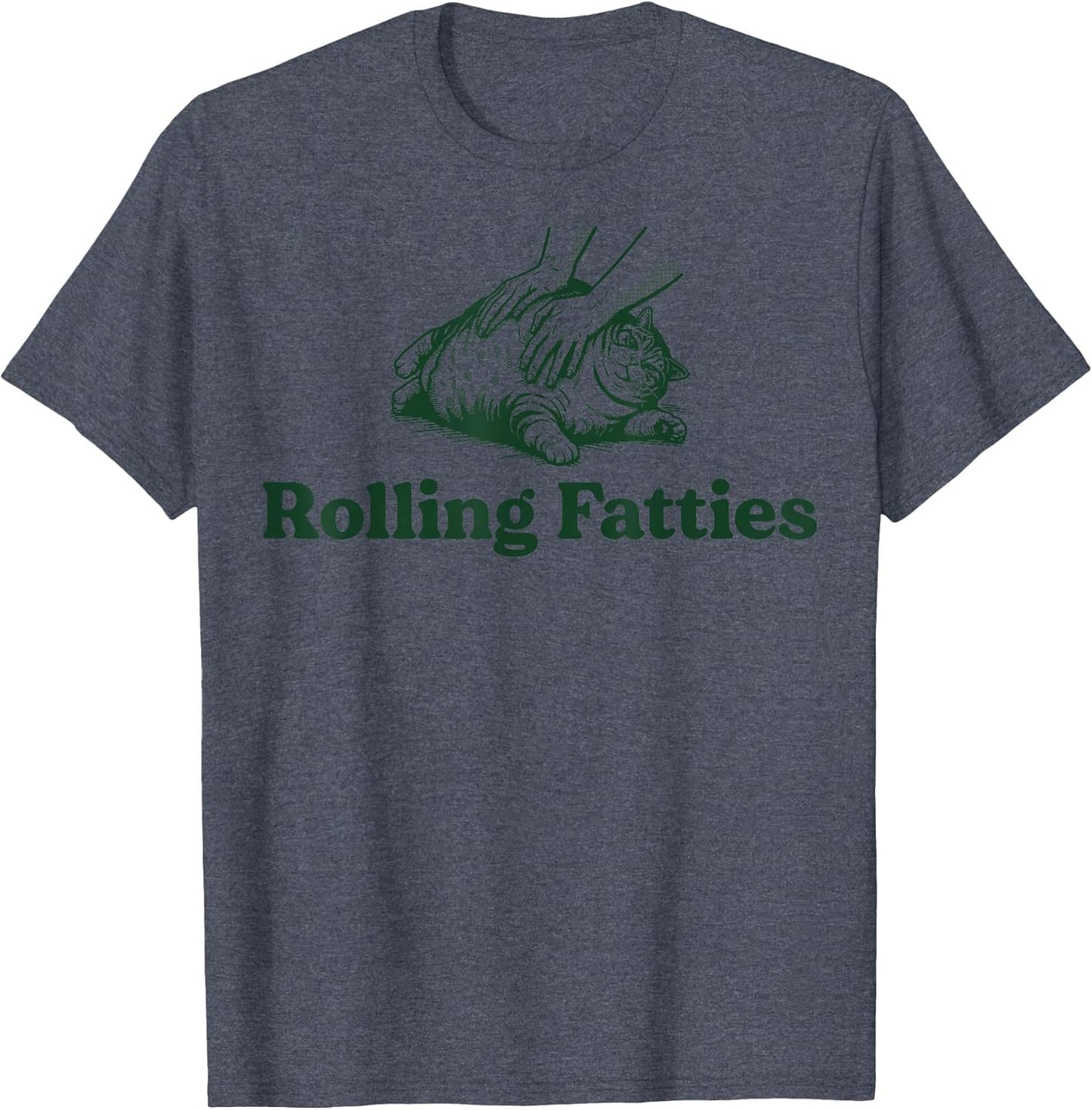 Rolling Fatties Cat Funny Cute Cat Lover Kitten Owner Kitty