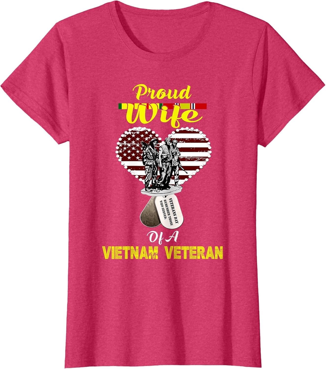 Proud Wife of A Vietnam Veteran T Shirt