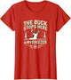Funny Hunting Buck Stops Here in My Freezer Gift