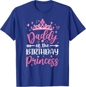 Daddy of The Birthday Princess Birthday Girl Kid Family