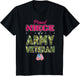 Proud Niece of A Army Veteran US Flag Camo Military Child