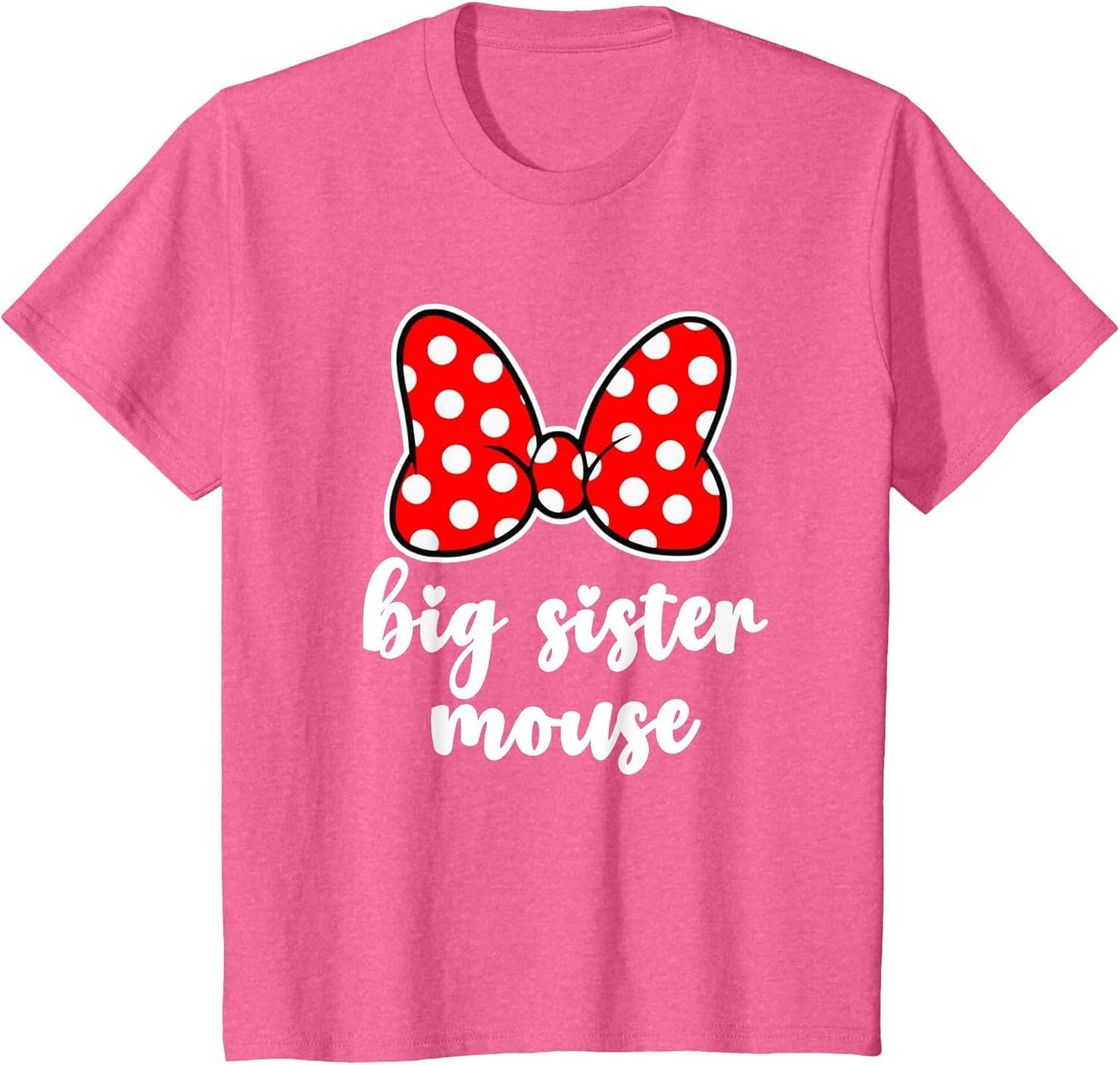 Kids Big Sister Mouse Bow Family Vacation - Youth, Toddler