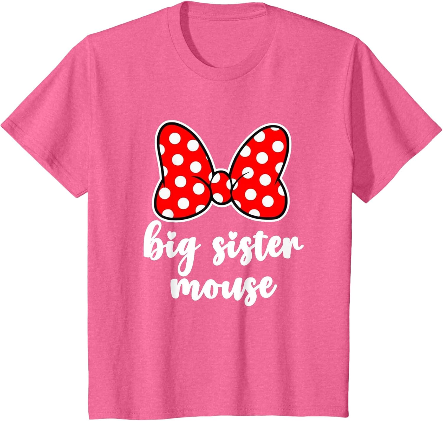 Kids Big Sister Mouse Bow Family Vacation - Youth, Toddler