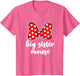 Kids Big Sister Mouse Bow Family Vacation - Youth, Toddler