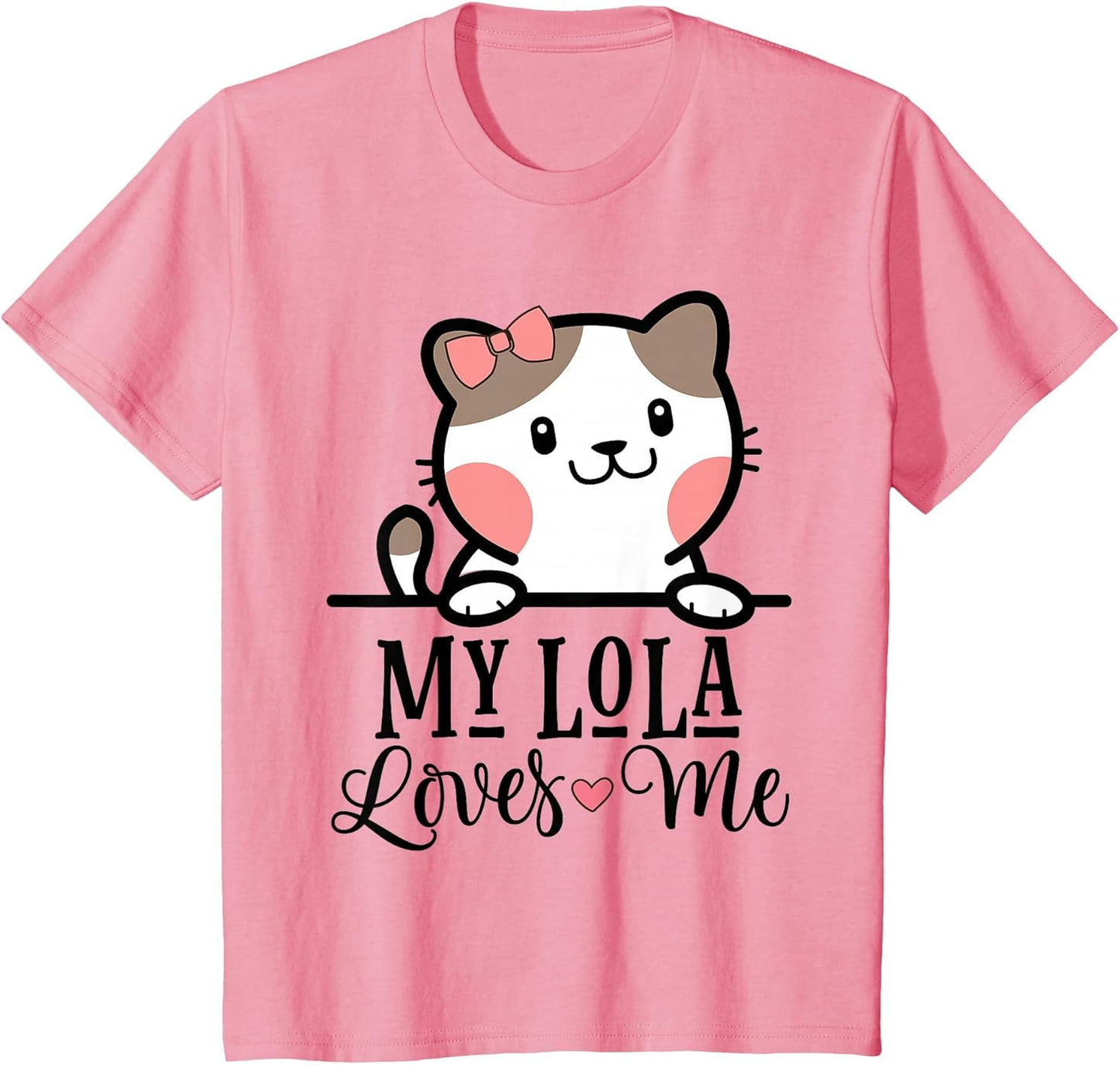 Kids My Lola Loves Me Grandkids Kitty