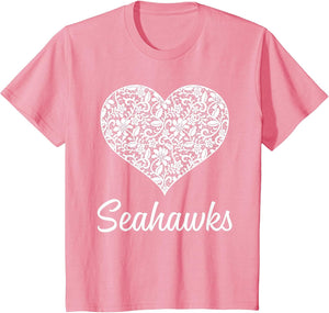 Seahawks Southside Lace Heart HS