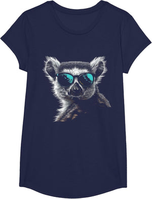 Lemur Wearing Sunglasses Funny Animal Monkey Lemur Lover