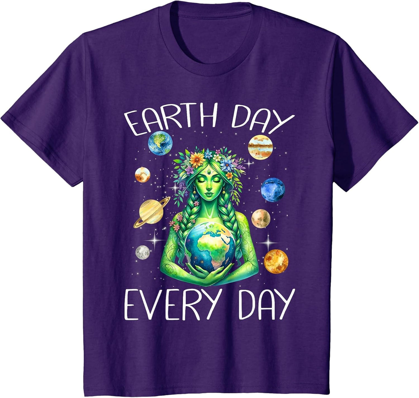 Earth Day Every Day Hippie Nature Gaia Greek Goddess Pagan