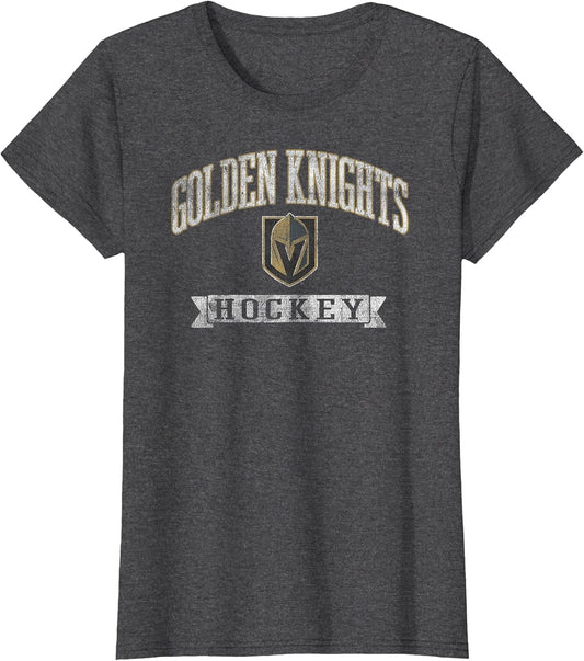 Vegas Golden Knights Vintage Hockey Dark Heather Licensed
