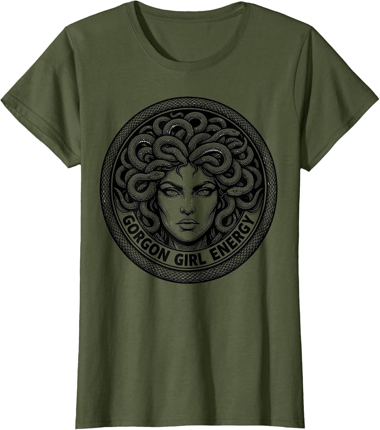 Gorgon Girl Energy Medusa Mythic Design