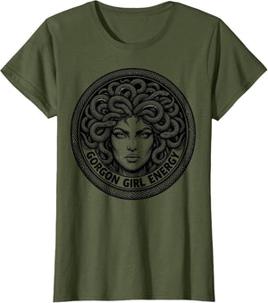 Gorgon Girl Energy Medusa Mythic Design
