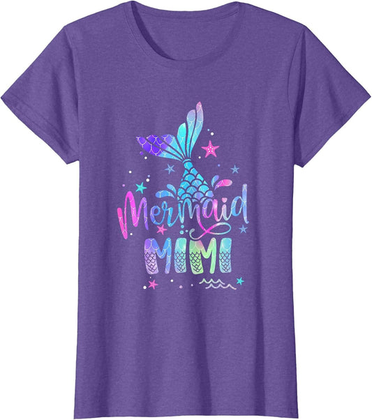 Mermaid Mimi Women Family Matching 1st Birthday
