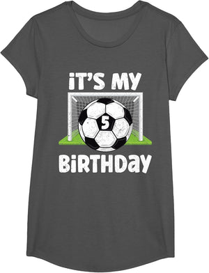 5 Years Old Soccer 5th Birthday Player Kids B-Day Party