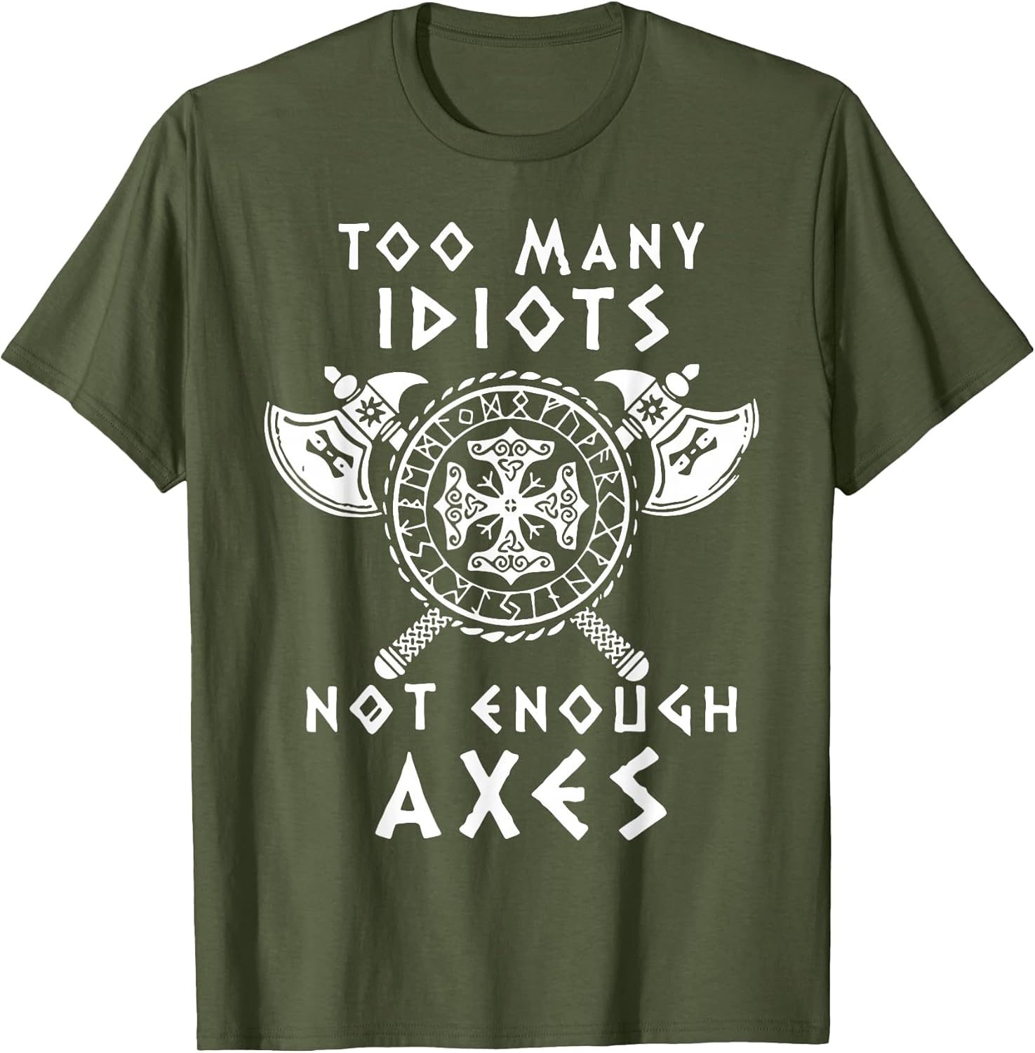 Too Many Idiots Not Enough Axes