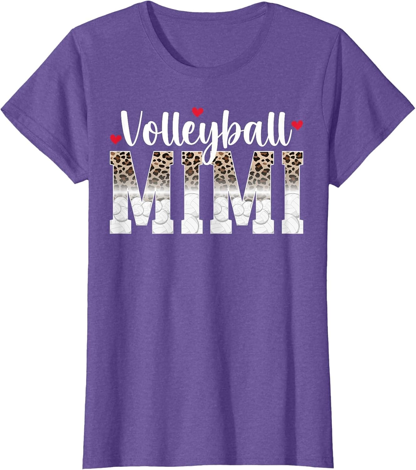 Volleyball Mimi Leopard Grandma Mimi of A Volleyball Player