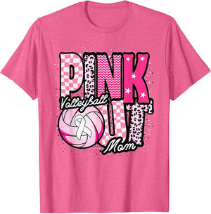 Pink Volleyball Mom Pink Out Day