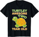 Turtley Awesome Two Year Old Kids 2nd Birthday Turtle