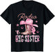 Rodeo Big Sister Pink Boots Coquette Cowgirl Birthday Party