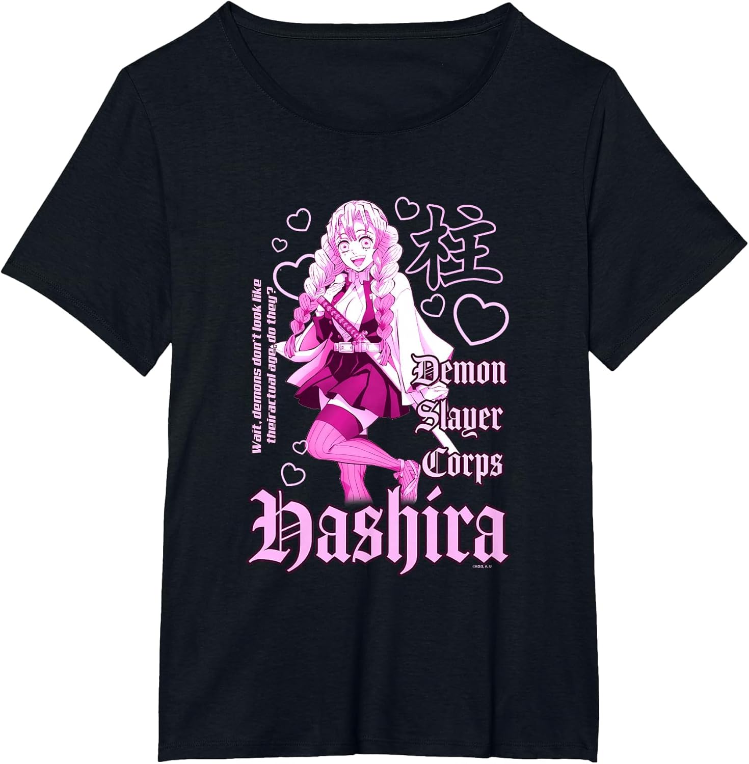 Demon Slayer: Kimetsu no Yaiba Mitsuri Kanroji Pink Gothic