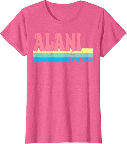 Alani Name Personalized Cute Idea Groovy Women Alani