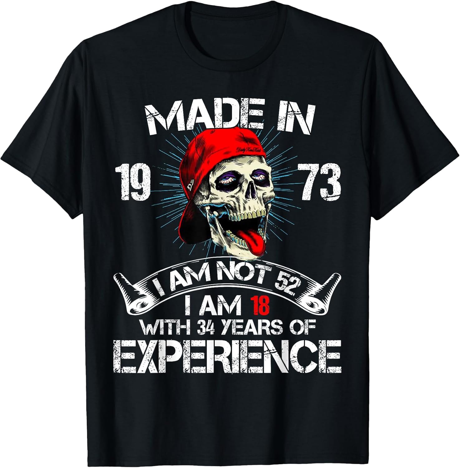 Made In 1973 I Am Not 52 I Am 18 With 34 Years Of Experience