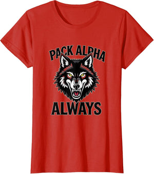 Pack Alpha Always Alpha Wolf Design